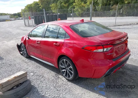 2020 Toyota Corolla Se из США, поврежденный, VIN JTDP4RCE8LJ040100